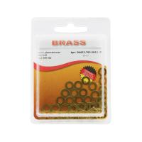 Шайба плоская уменьшенная D4,0 латунь DIN433 (БЛИСТЕР - 50шт)