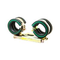 Хомут Mupro Vario Twin Clip с зел. полосой 22 мм.