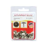 Гвозди декоративные ПАЛЬМА&nbsp;10х13&nbsp;Никель&nbsp;(БЛИСТЕР-30 шт.)