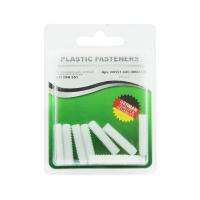 Винт установочный M6x25 плоский конец, прямой шлиц, полиамид Din551 (БЛИСТЕР-10шт)