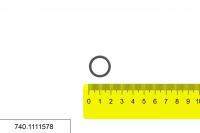740-1111578 кольцо уплотнительное трубки слива масла, БРТ