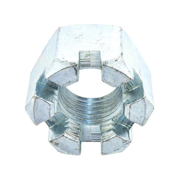 Гайка корончатая М10 оцинкованная DIN935