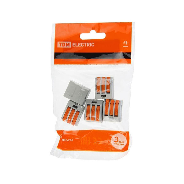 Соединительная клемма TDM СК-413 (2,5мм2) (5 шт/упак)