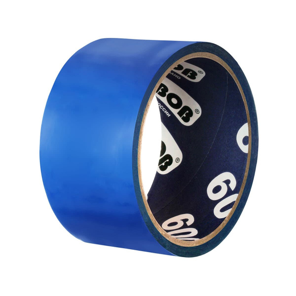 Клейкая лента упаковочная UNIBOB синяя 48 мм х 24 м, 45 мкм