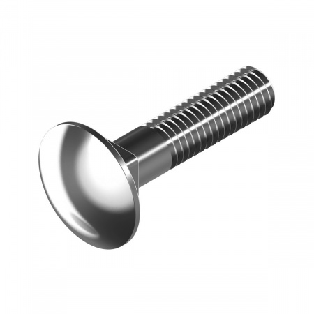 Болт мебельный М12х30 нержавеющий А2, DIN603