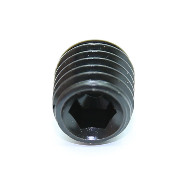 Винт установочный М4х5 плоский конец DIN913 оксид