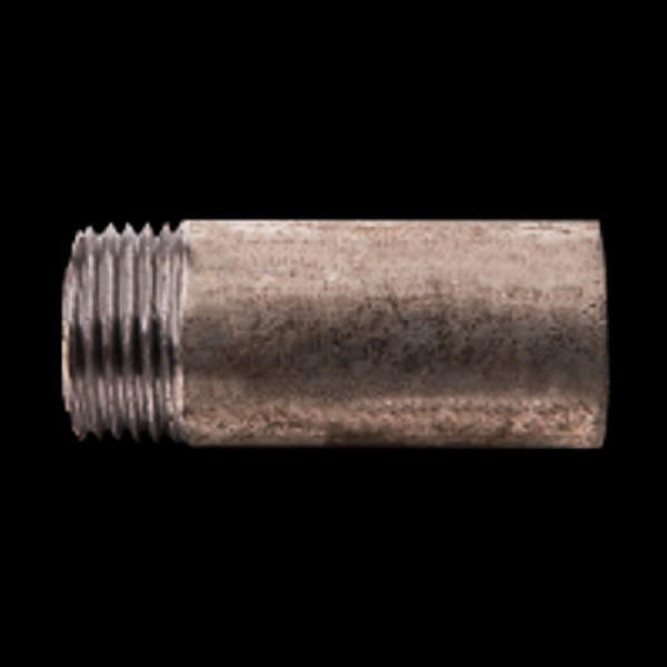 Резьба стальная удлиненн оц Ду 20 L=50мм из труб по ГОСТ 3262-75 КАЗ