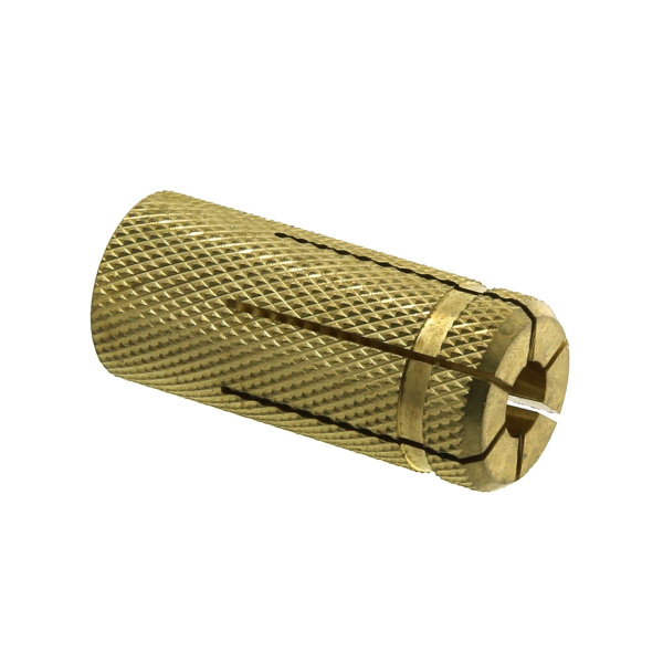 Анкер забивной М12 латунный (цанга распорная)