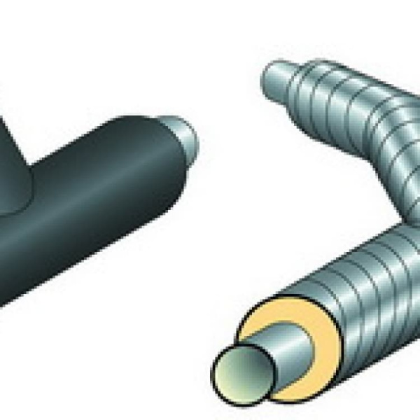 Тройниковое ответвление в изоляции ППУ-ОЦ-1 стальное 133 38