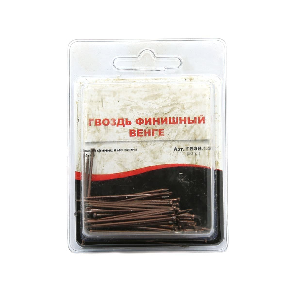 Гвозди финишные венге 1,4х40 (блистер)