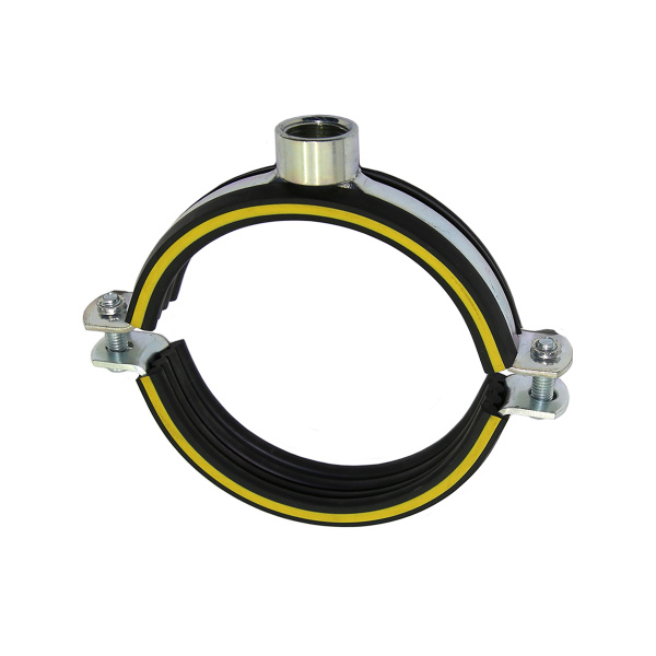 Хомут SBC жёл/полоса, резьба 3/4 , 83 мм MUPRO