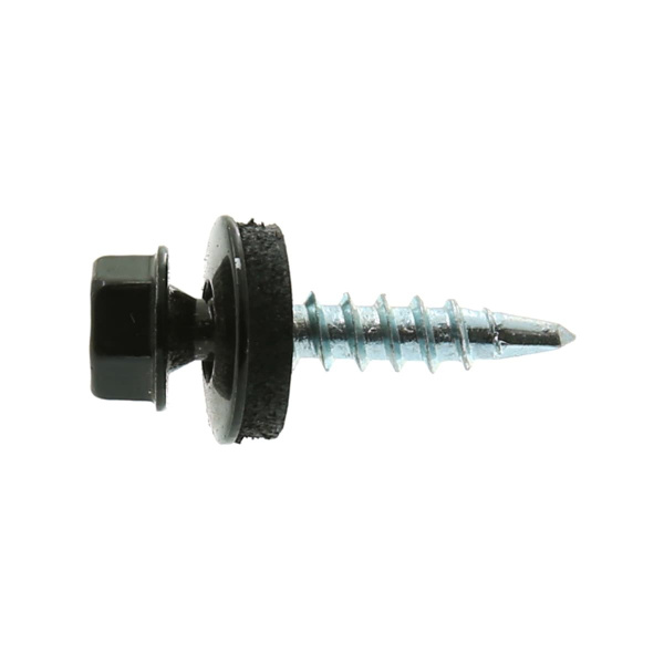 С/р. 4,8х25 кров., сверло RAL-9005/черный. (250)