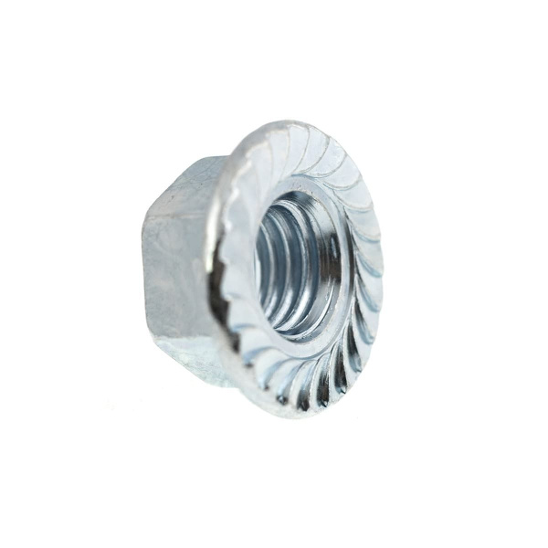 Гайка с фланцем М14 оцинкованная DIN6923