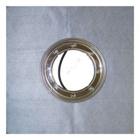 Фланец нержавеющий стальной обжимной гидроизоляционный Дн 148 с полотном типа Montaplast B резин. уплот. кольцом 500х500мм HL