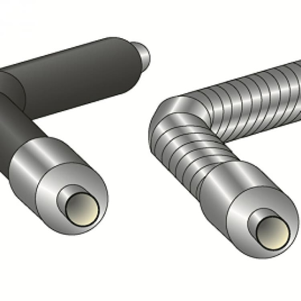 Отвод в изоляции ППУ-ПЭ-1 стальной 76х3-α°