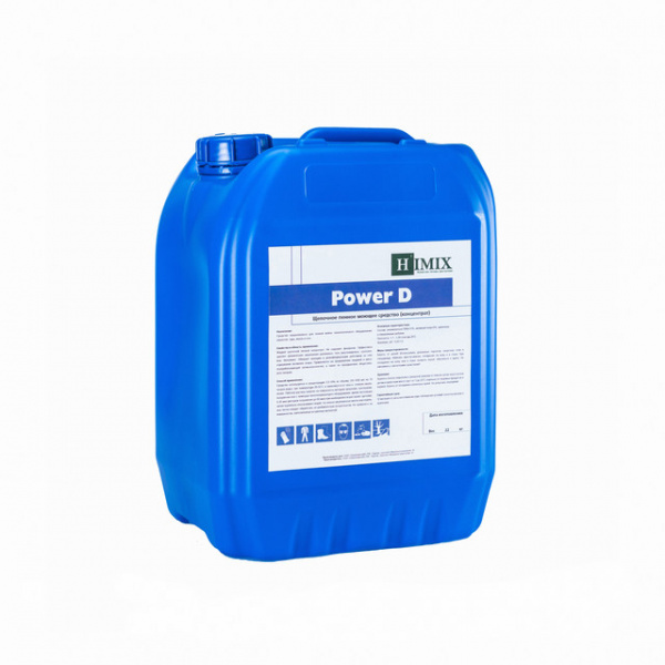 HIMIX “POWER D” Жидкое щелочное пенное моющее средство с содержанием активного хлора 22 килограмм