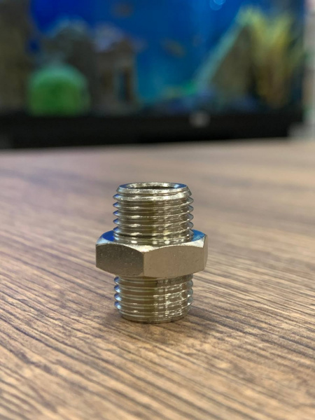 Ниппель двойной Festo NPFC-D-2G14-M 17х19,6х21 мм 17,2 г