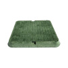 Люк полимерный квадратный зеленый 30кН 60мм 685х685мм до 3,0 тонн на 1м.кв