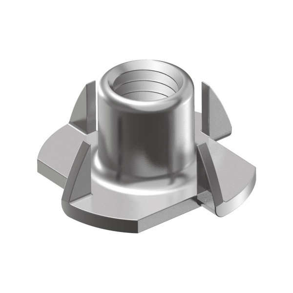 Гайка мебельная М8 (Забивная) нержавеющая А2, WS9312