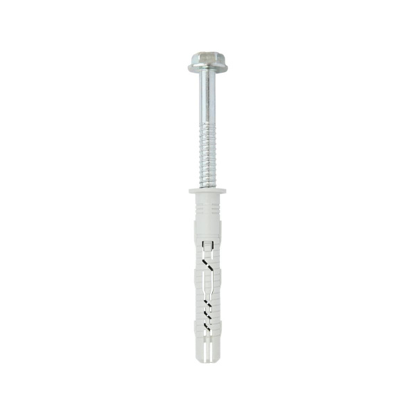 Дюбель сквозной 10х 80K c ш/гр головкой torx