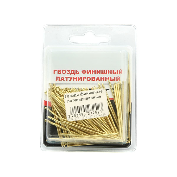 Гвозди финишные омедненные 1,4х35 (блистер)