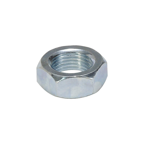 Гайка низкая с мелким шагом М10х1 Din439 цинк