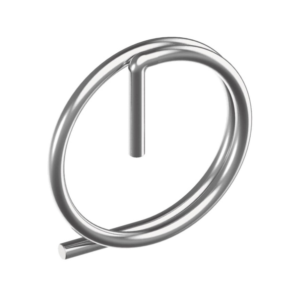 Круглый шплинт 1,5х19мм А4