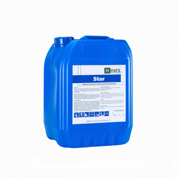 HIMIX “STAR” Щелочное низкопенное концентрированное моющее средство CIP-мойка 27 килограмм