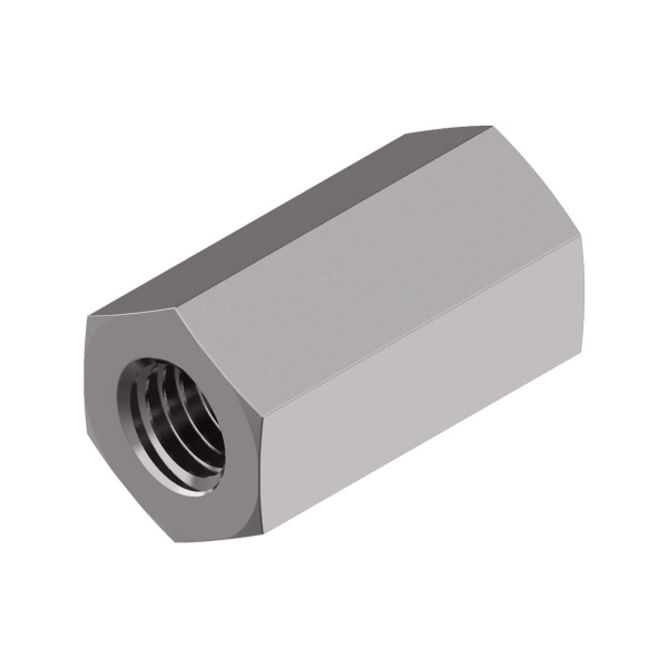 Гайка высокая М8 нержавеющая А2, DIN6334