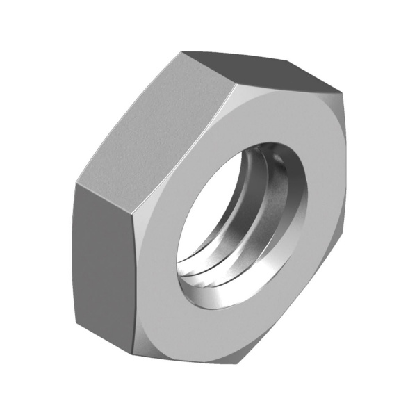 Гайка низкая М8 нержавеющая А2, DIN439