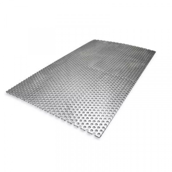 Лист нержавеющий перфорированный 0.8х1000х2000 Rv 5-8