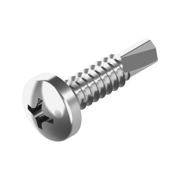 Саморез 4,8х70 полукр/гл.крест сверло DIN7504М А2