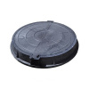 Люк полимерный круглый серый 30кН 110мм (до 3,0 тонн на 1м.кв) БП