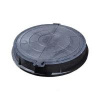 Люк полимерный круглый серый 30кН 110мм (до 3,0 тонн на 1м.кв) БП
